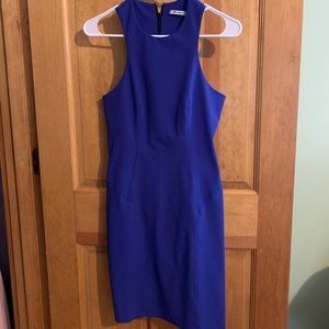 Alexander Wang royal blue sleeveless dress